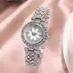 Design Stone Quartz Watch & Bracelet
