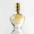 Front View Light Bottle With Golden Cap Isolated White Floor Scaled