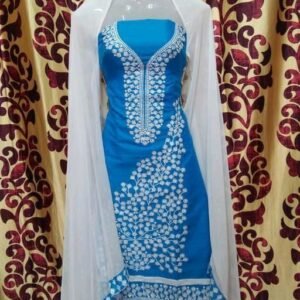 New Gorgeous Unstitched Cotton Scren Printed Salwar Kameez For Women 3